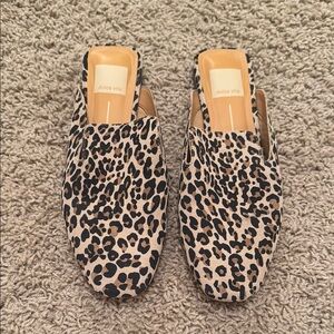 Dolce Vita Leopard Print Clogs